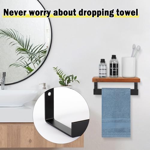 Winmien Hand Towel Holder with Wall-Mounted Design