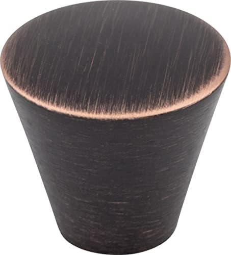 Top Knobs 1-116 Cone Knob Flat Black