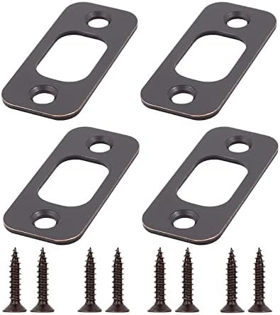 Adjustable Depth Door Bracket Plate for Deadbolt