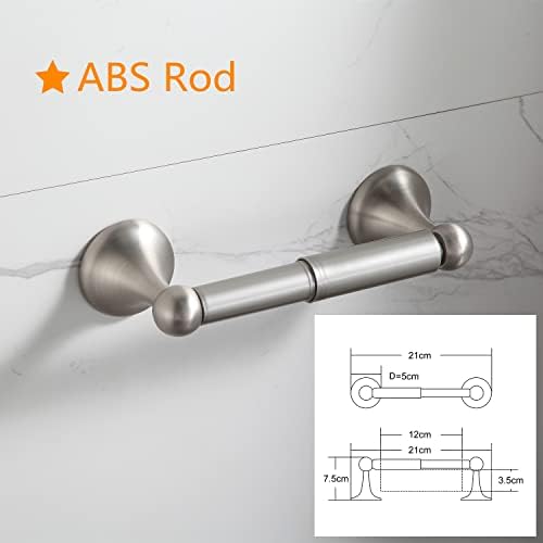 BGL 4-Piece Adjustable Wall-Mounted Towel Bar Set