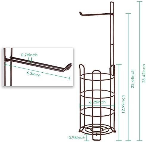 TomCare 4 Roll Toilet Paper Holder Bronze
