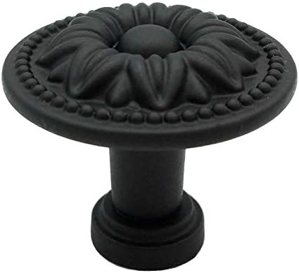 GOJEMA Black Back Plate for Small Door Knobs