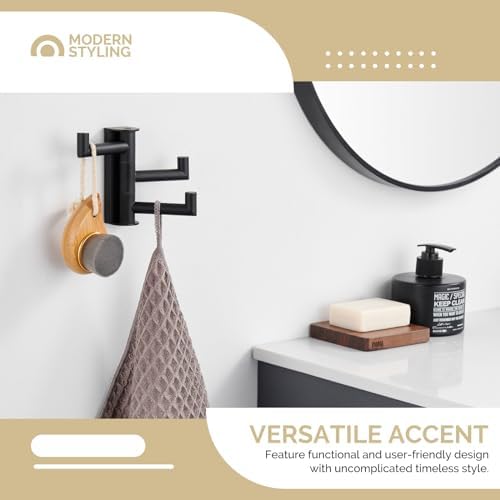 Angle Simple Swivel Towel Hook