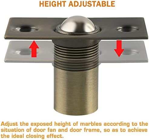 Secure Durable Door Ball Catch Pack of 4
