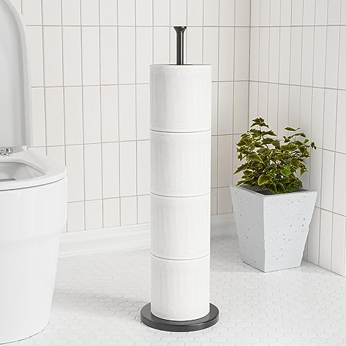 Stylish Space-Saving Toilet Paper Holder