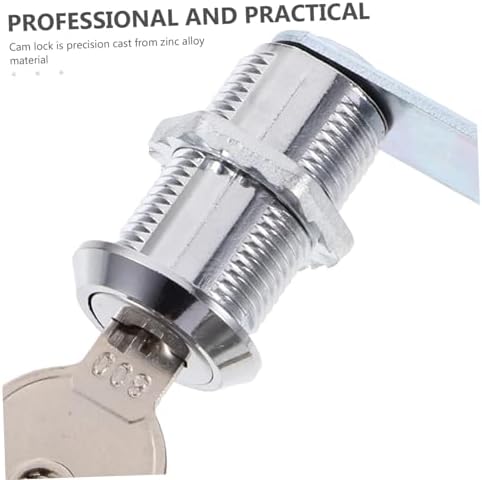 HOMSFOU Cam Lock Door Set 5pcs Preserve cabinet door lock
