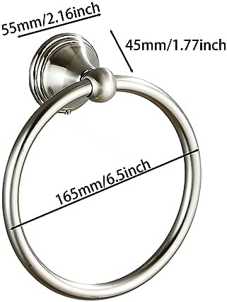 Bluebyrne - Compact Stainless Steel Towel Ring