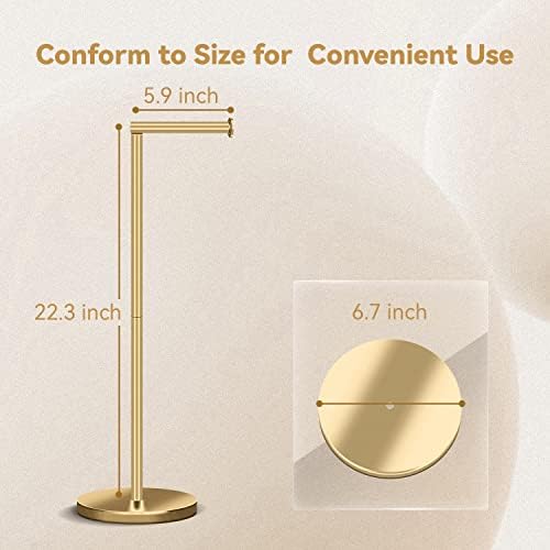 Sturdy Space-Saving ToileT Paper Holder for Bathroom