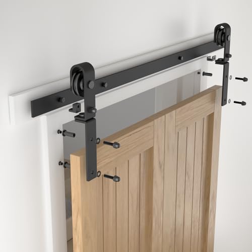 TOIMIOTOIM 40 Bi-Folding Sliding Barn Door Kit - Smooth Durable