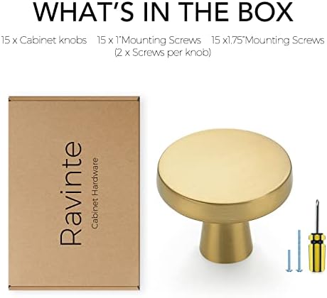 Ravinte 30-Piece Solid Knobs Set