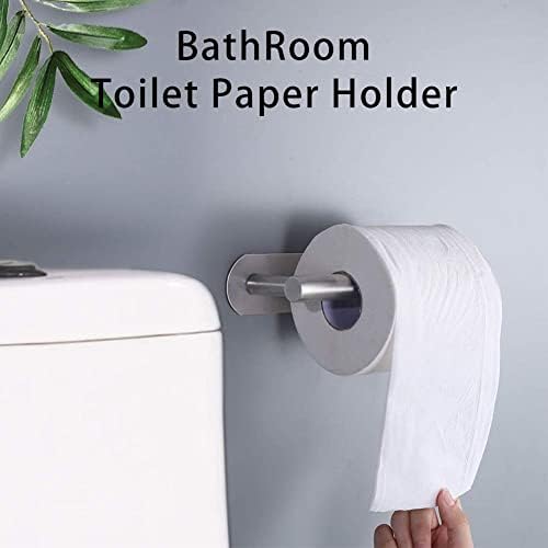 Fastest Toilet Paper Holder with 3M Tape No Drilling Required