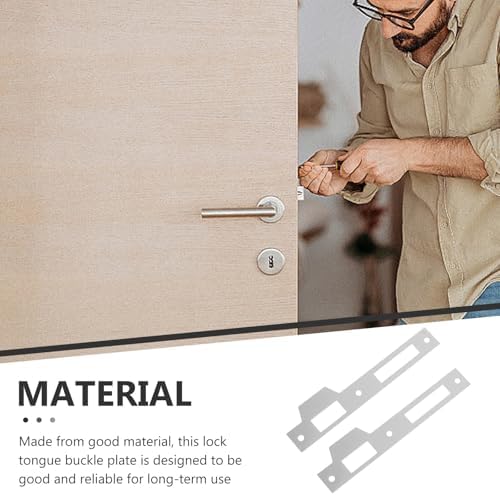 Artificial Better - Door Groove Repair Security Strike Plate Set