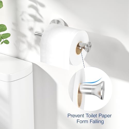 Arc Rust-Proof Stainless Steel Toilet Paper Holder Brushed Nickel
