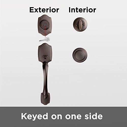Secure Front Door Lock with SmartKey Easy Install