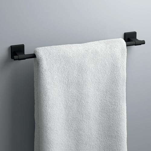 Franklin Brass Maxted 18 Towel Rack Matte Black Bulletproof