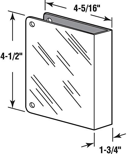Prime-Line MP9492 Stainless Steel Door Reinforce Plate