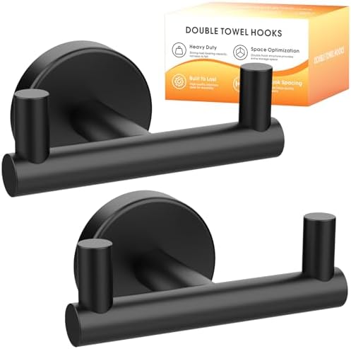 Secure Durable Towel Hook Set