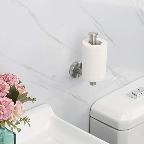 NearMoon Premium Stainless Steel Bath Holder 6-Inch Wall-Mounted Brushed Nickel