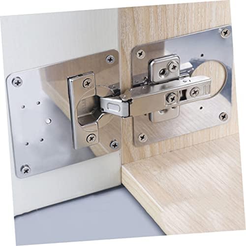 Sturdy Metal Hinge Repair Kit for Furniture