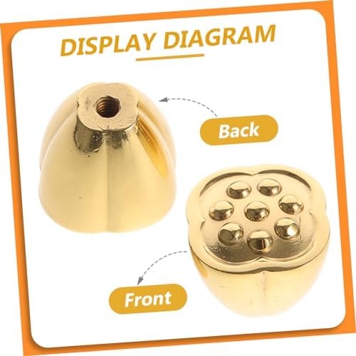 Durable Modern Brass Door knobs Pulls for Cabinets Drawers