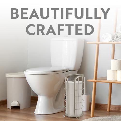 Brookstone Nickel Toilet Paper Holder Elevate Your Bathroom Storage