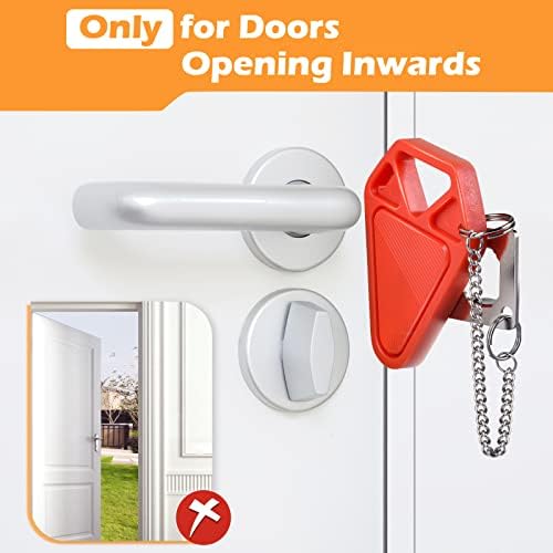 Secure Inside Door Lock for Travelers Extra Strong for Home and Hotel Security