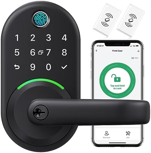 YiRay Smart Door Lock with Keypad - Keyless Entry for Front Door