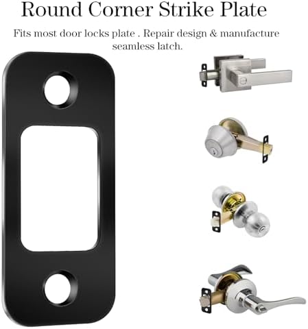 LLOUSSAK2-Pack Door Strike Plate