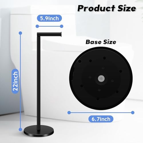 Secure Durable Toilet Paper Holder