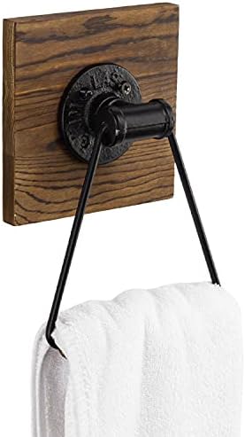 Sturdy Towel Holder with Rustic Design for Bathroom Kitchen
