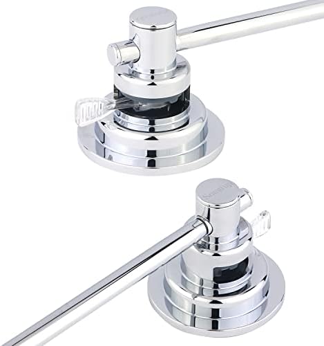 Suction Cup Extendable 17-29 Stainless Steel Towel Bar Chrome Plating