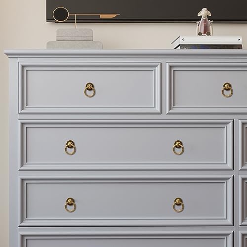 4-Piece Antique Brass Cabinet Pulls Set with M4 screws Perfect for adding style to your cabinets