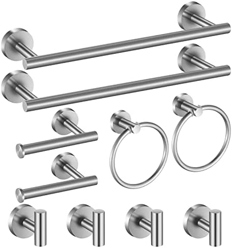Hinmood Complete 10-Piece Bathroom Hardware Kit Durable Trends for Modern Bathrooms