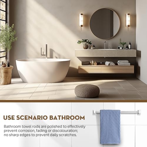 24-Inch Replacement Towel Bar Minimalist Design