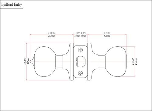 Entry Knob Deadbolt Combo Pack