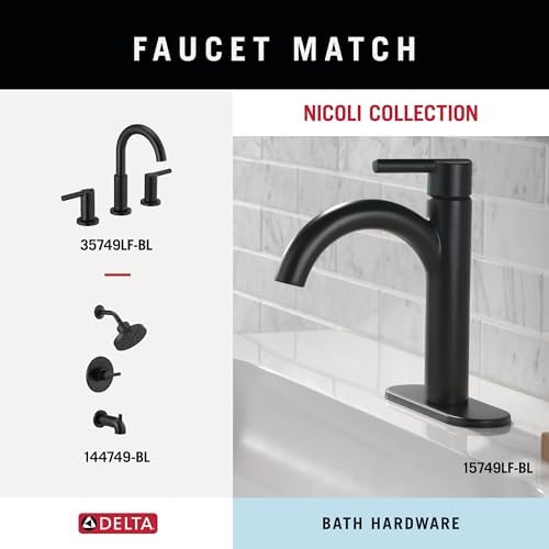 Delta Nicoli 4-Piece Bathroom Set Durable Stylish Design