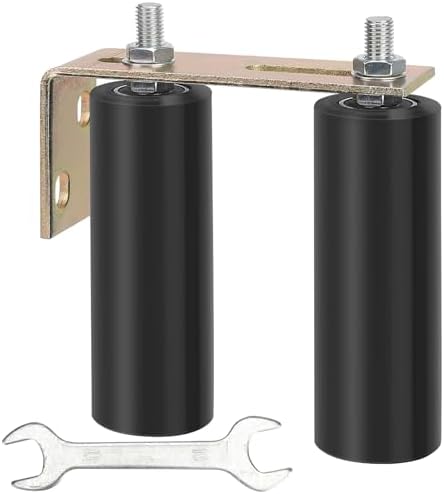 Neiteli 6 L-Shaped Gate Roller Bracket Adjustable Heavy Duty Universal Color Galvanized