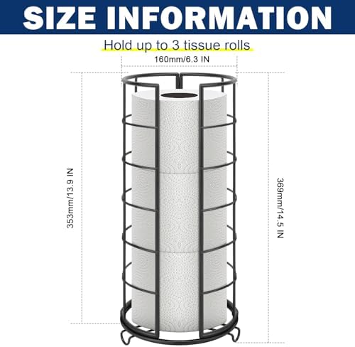 NearMoon Rust-Proof Toilet Paper Organizer