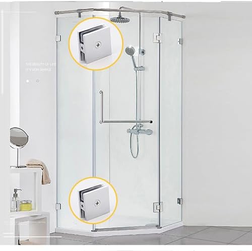 NovaNectar BrassPremium U-Clamp for Screen Door Safety and Style