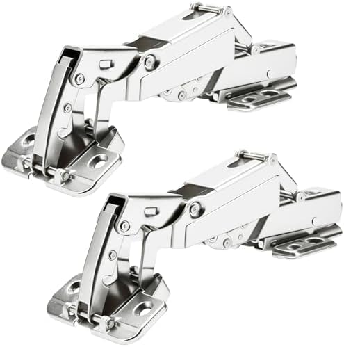165-Degree 2-Piece Hinges for Cabinet Corners Kitchen Doors