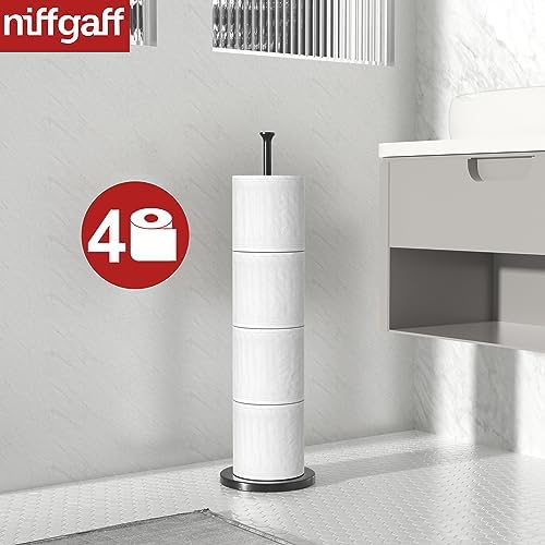 Stylish Space-Saving Toilet Paper Holder