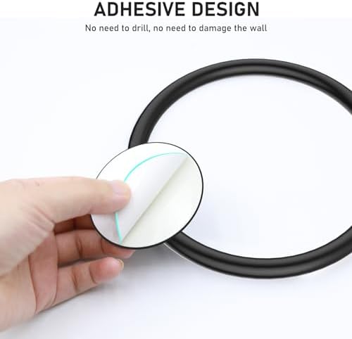 SetSail Adhesive Towel Holder matte black 304 stainless steel