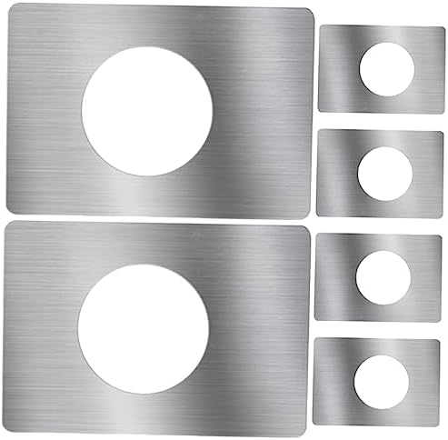 Sturdy Stylish 6-Piece Stainless Steel Door Reinforcement Kit