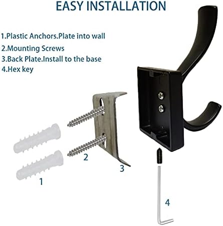 Stylish Towel Robe Hooks Durable Space-Saving for HomeUse