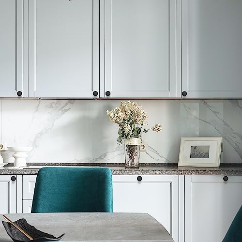 Perfect 10-Pack Knobs Modern Matte Black Cabinet Drawer knobs Durable Easy to Install for Kitchen Dresser Closet