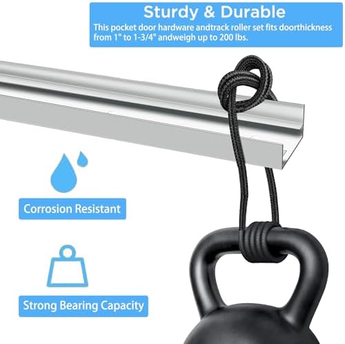 BAV Bifold Door Hardware Kit for 60-inch Doors