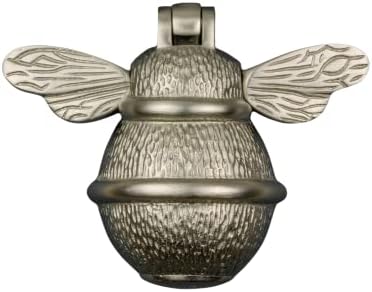 Bee Door Knocker Polished Brass Home Accent
