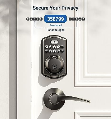 Veise Door Lock with Fingerprint Keyless Entry