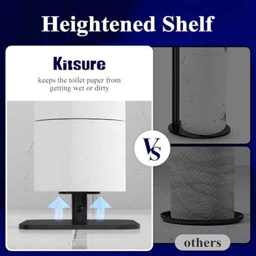 Kitsure Double-Stack Toilet Paper Holder