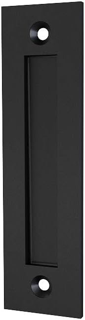 JUBEST 8-35 Finger Flush Pull Door Handle for slid doors Matte Black